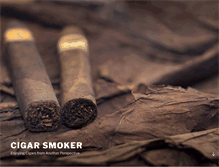 Tablet Screenshot of cigarsmoker.org